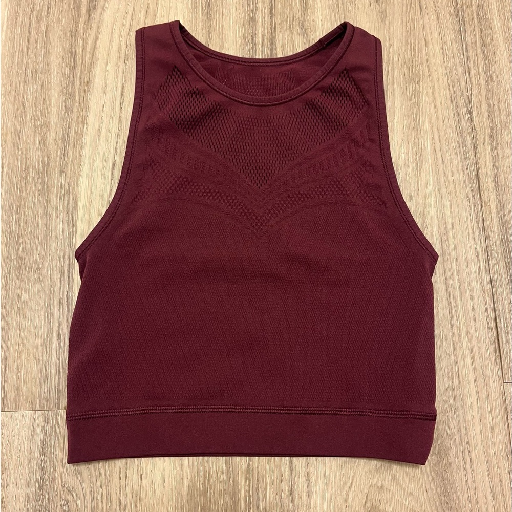 Lululemon Reveal Knit Cropped Tank